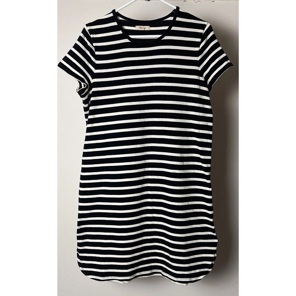 Madewell Women's Dress Velour Pullover T Shirt Dress Size S